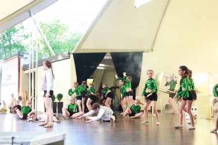 Fragment festiwalu tańca